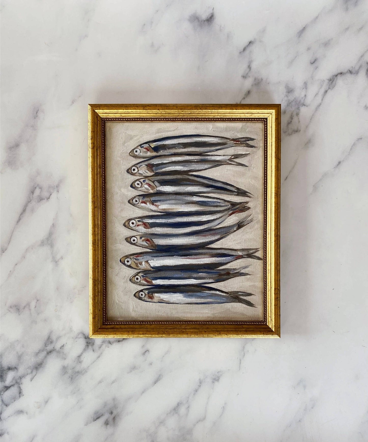 Sardines - Art Print (unframed): 8x10"