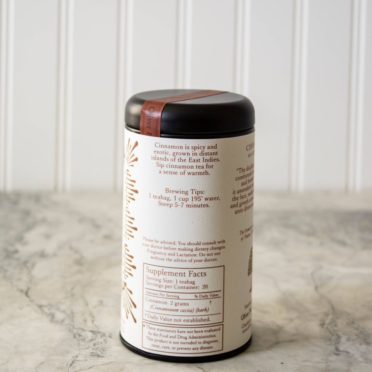 Colonial Remedies No. 7b - Cinnamon Tea Bags
