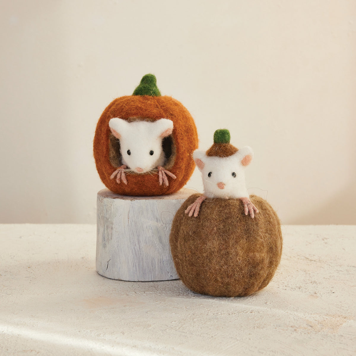 Autumn Wool  Mouse - Available in 6 Styles