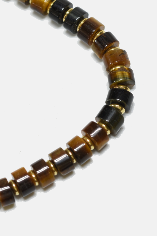 Tiger Eyes Beaded Bracelet
