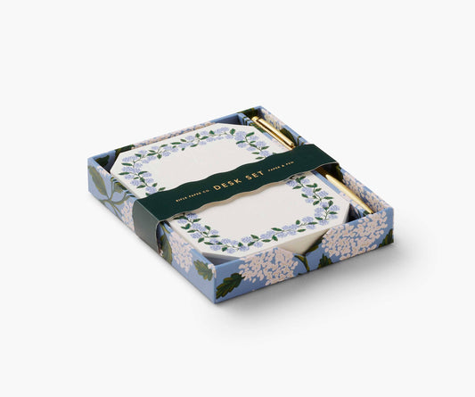 Hydrangea Note Writing Set