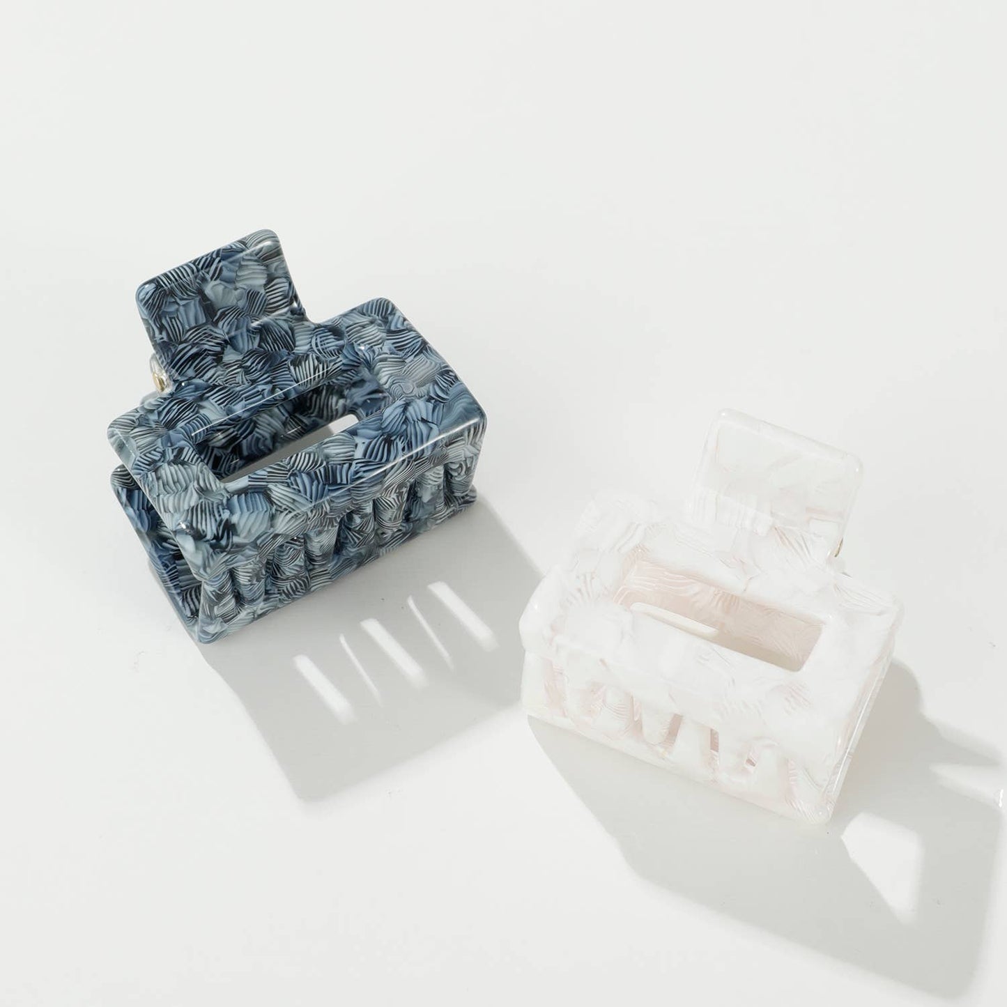 Seaside Simone Mini | Classic Mini Square Claw Clip