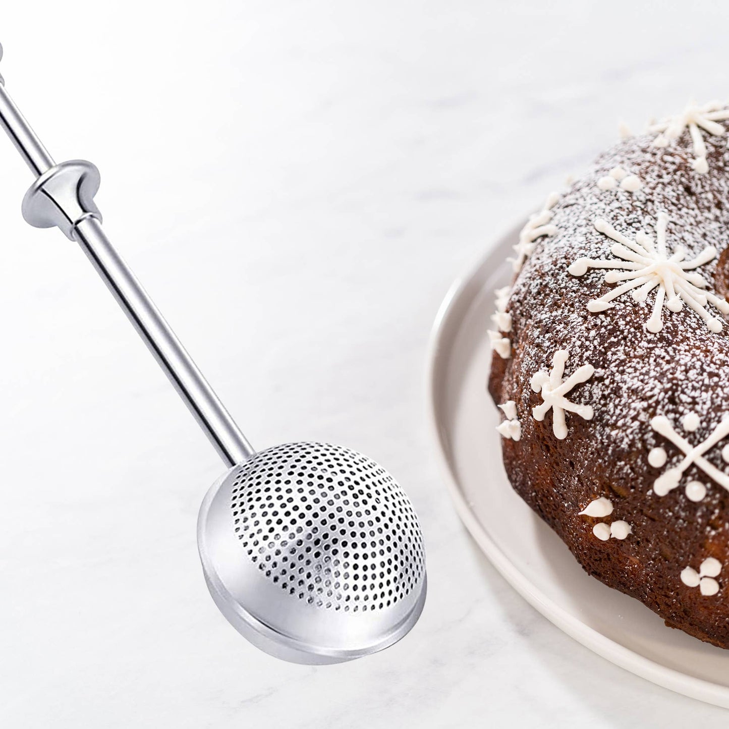Tea Infuser, Sugar, and Flour Duster