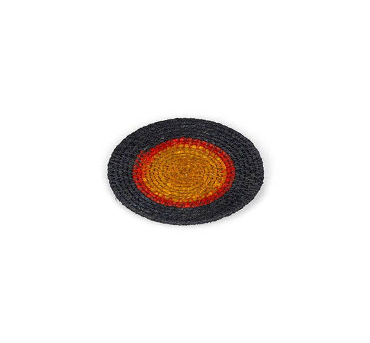 British Colour Standard Seagrass Coaster - Set of 2