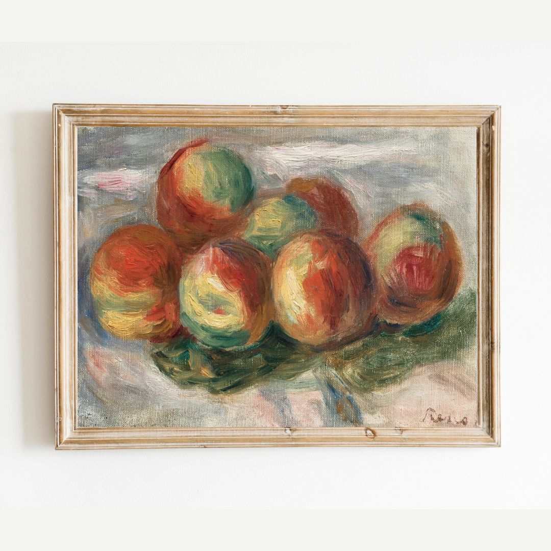 Peaches Antique Art Print
