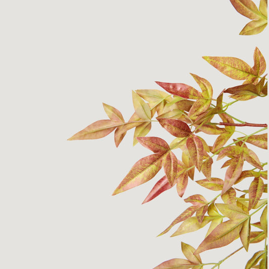 Artificial Nandina Leaf Branch - 39