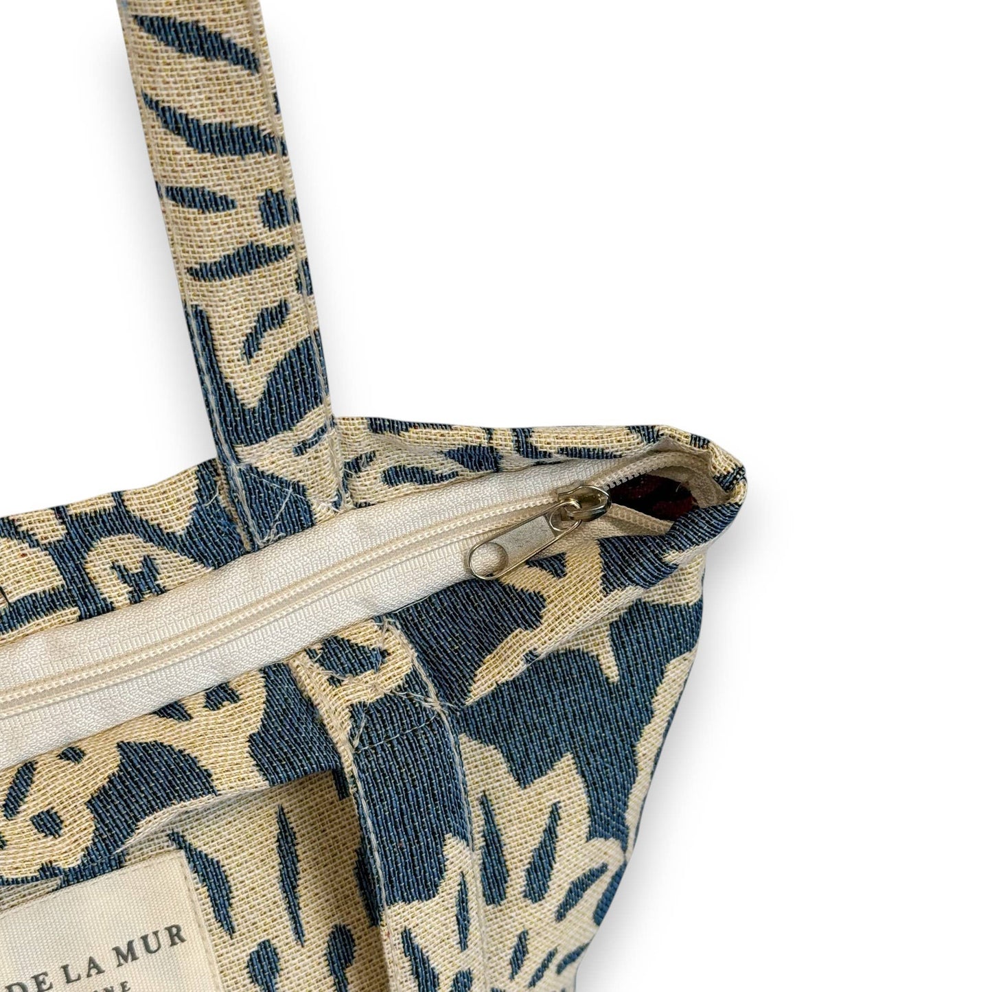 Zippered Bag in Akay - Medium