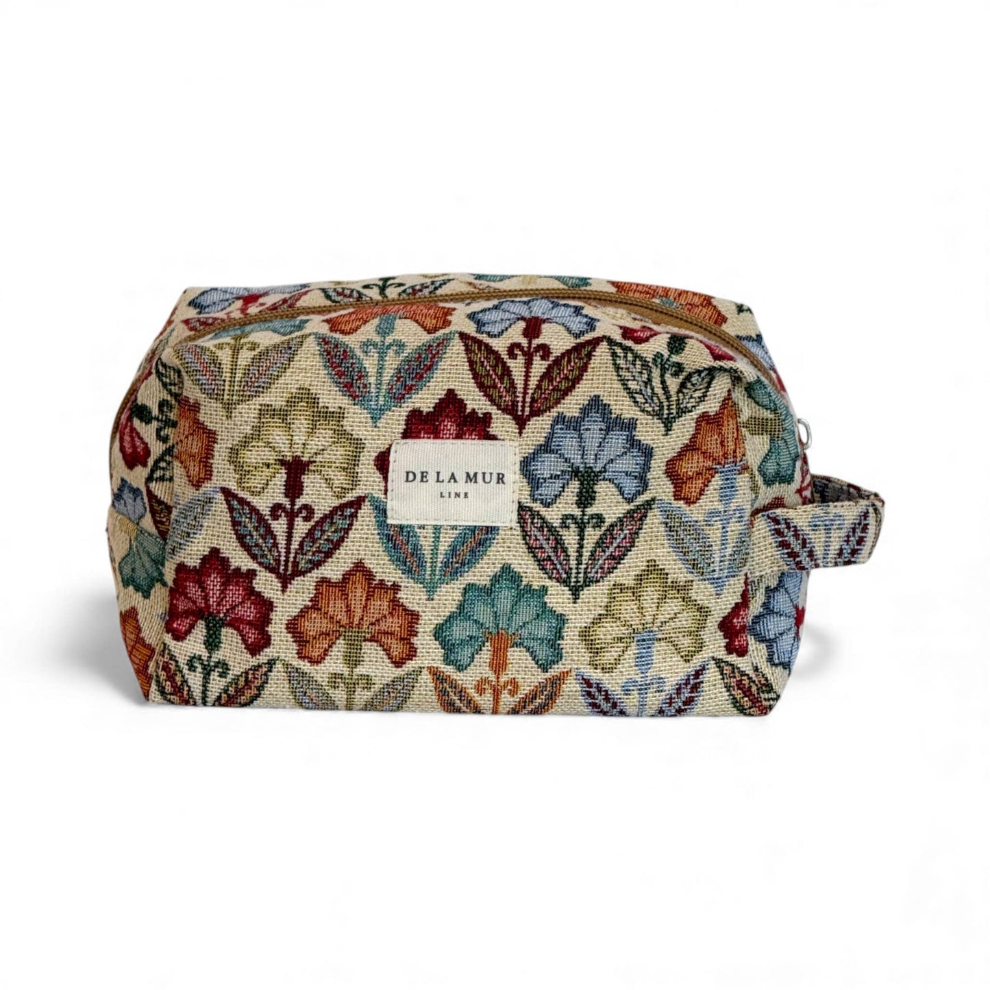 Squared Makeup Bag in Flora