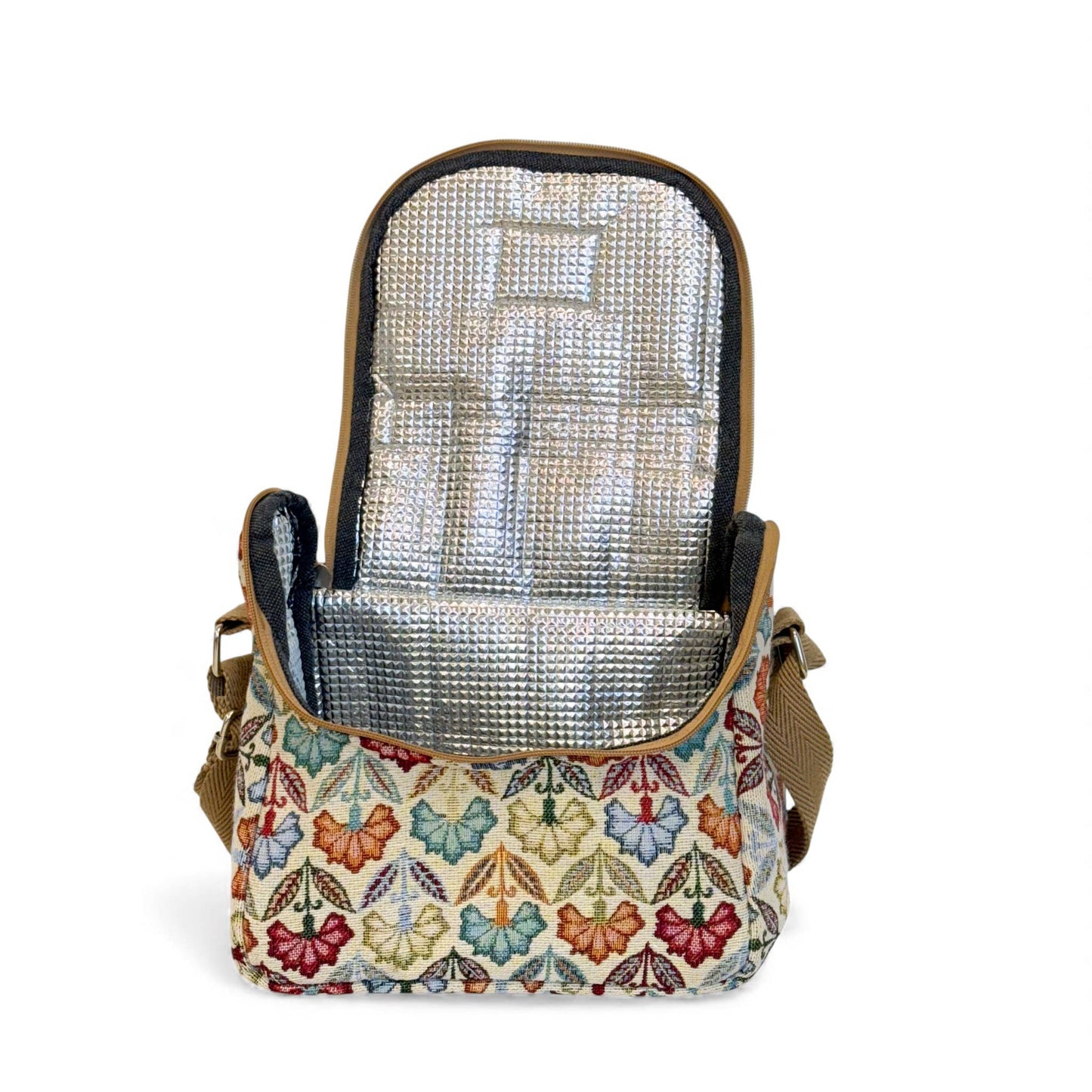 Insulated Lunch Bag in Flora