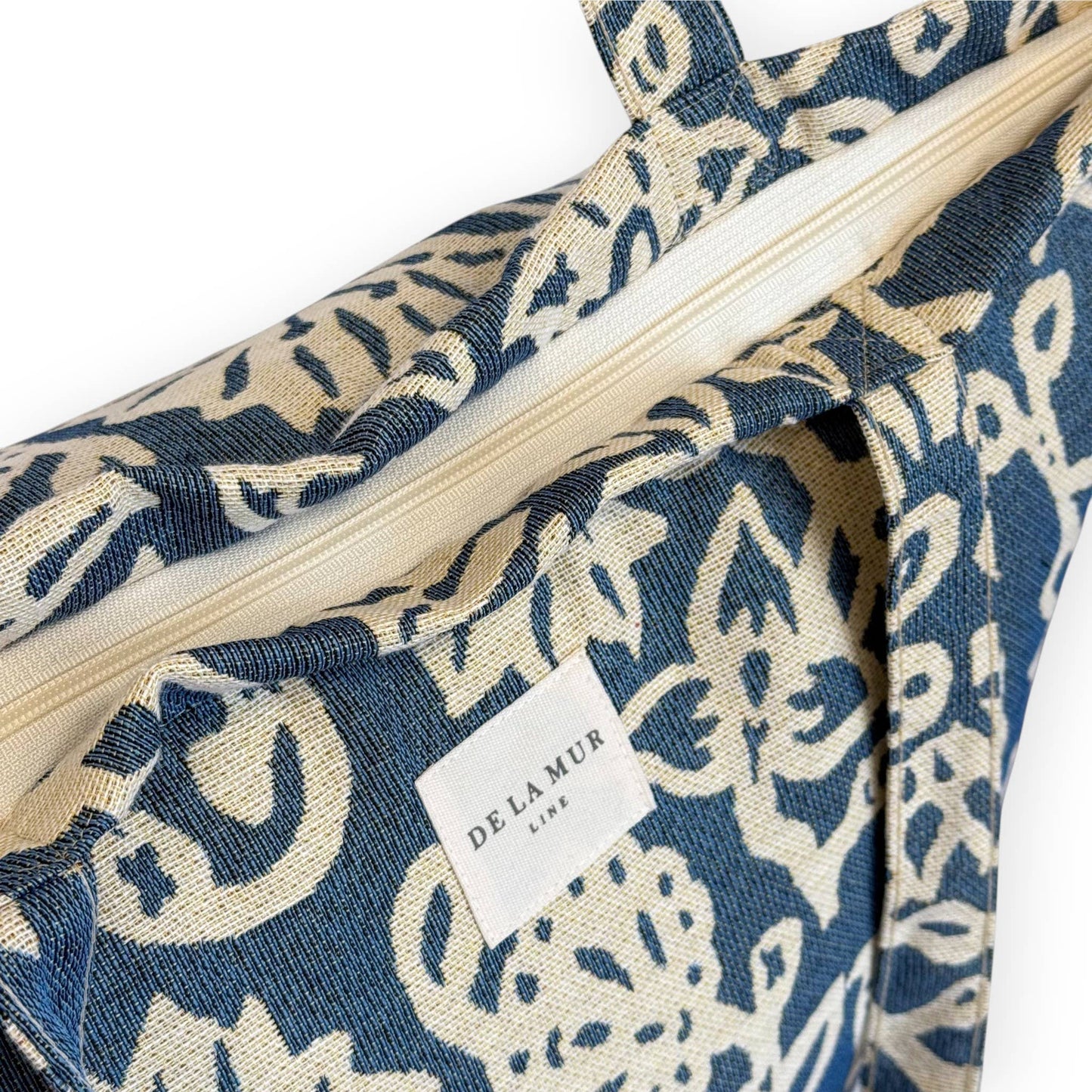 Zippered Bag in Akay - Large