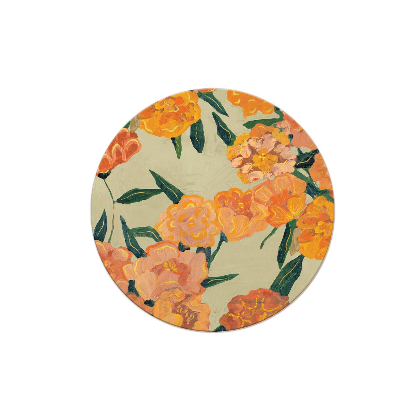 Sunset Blossoms Seedlings Coaster