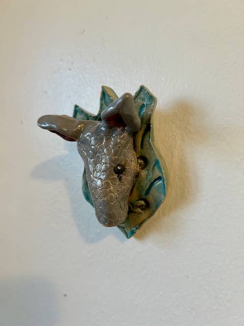 Armadillo on a Plaque