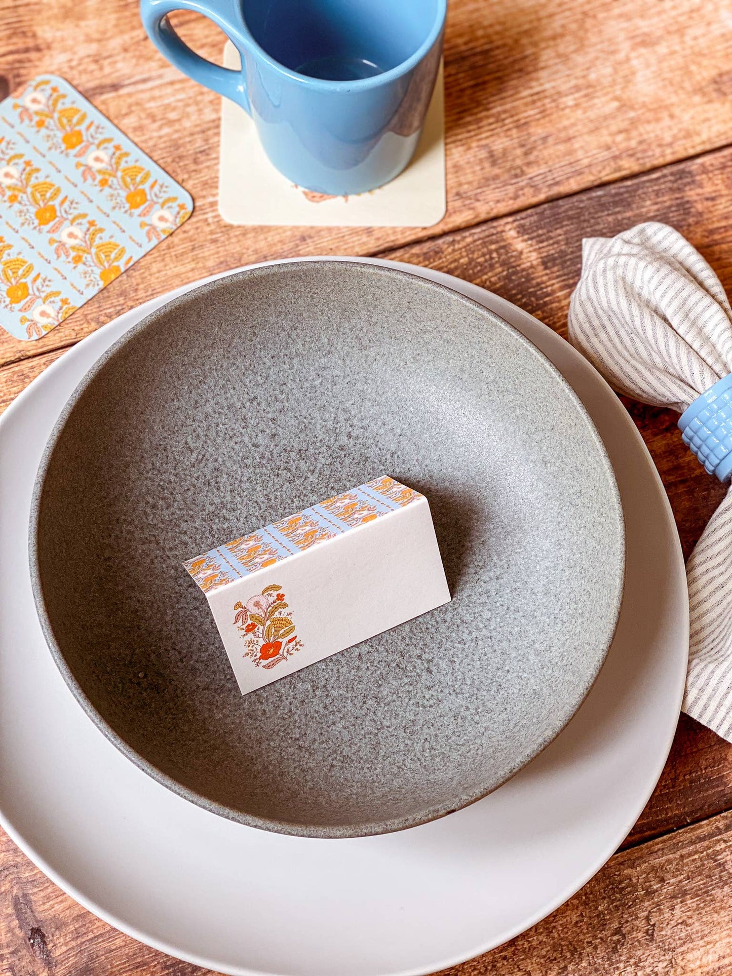 Wildflower Reverie Coaster Set-Double Sided