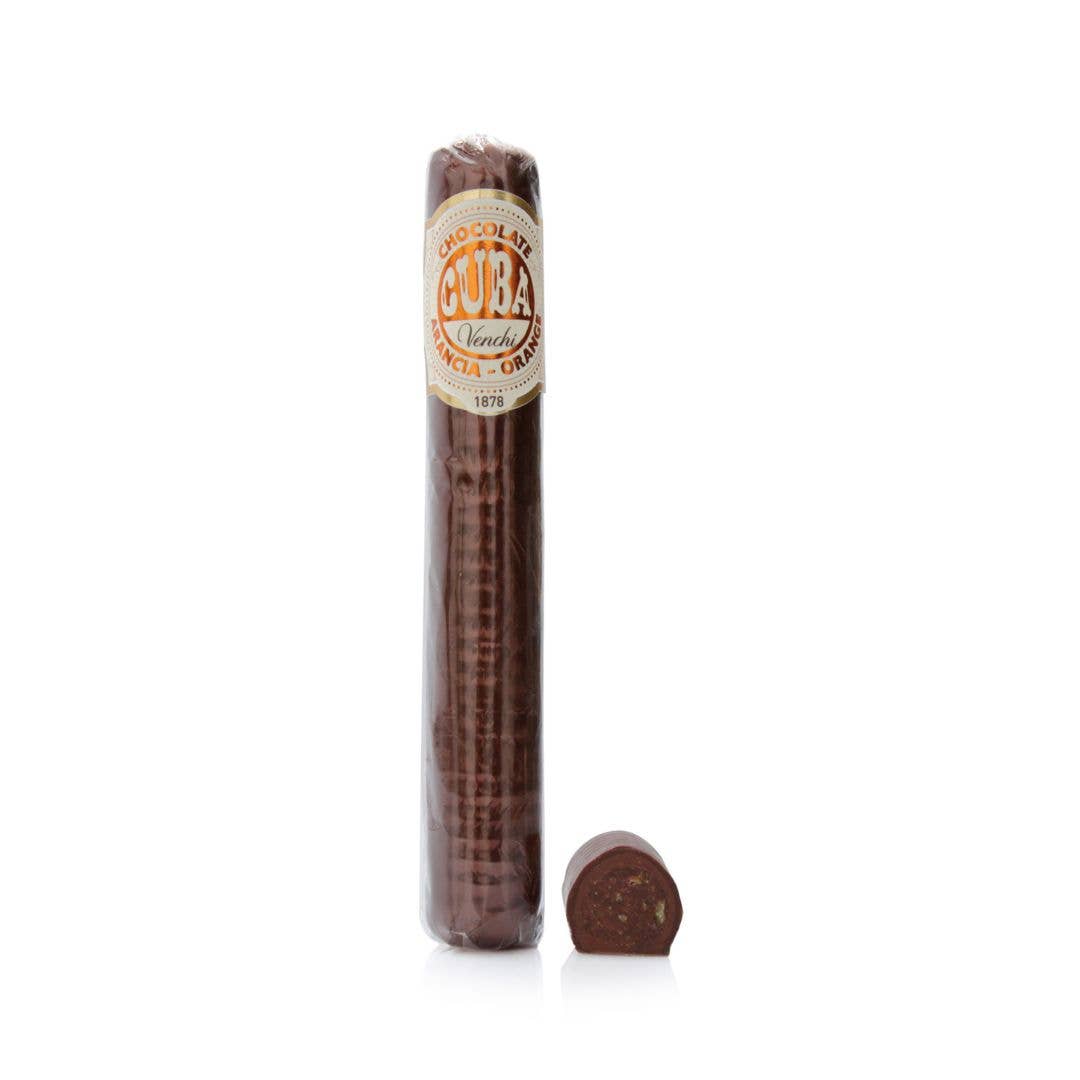Orange Chocolate Cigar - Italian Gourmet Chocolate