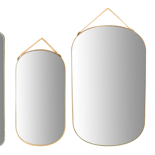 Velvet Edged Wall Mirrors - 6 sizes