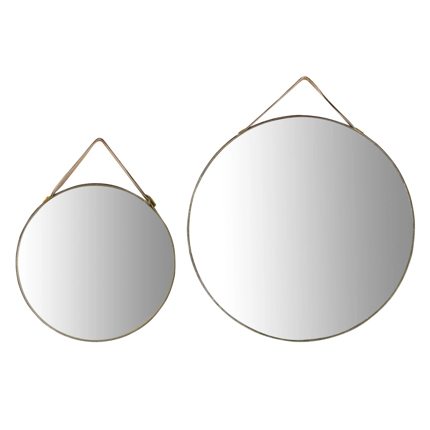 Velvet Edged Wall Mirrors - 6 sizes