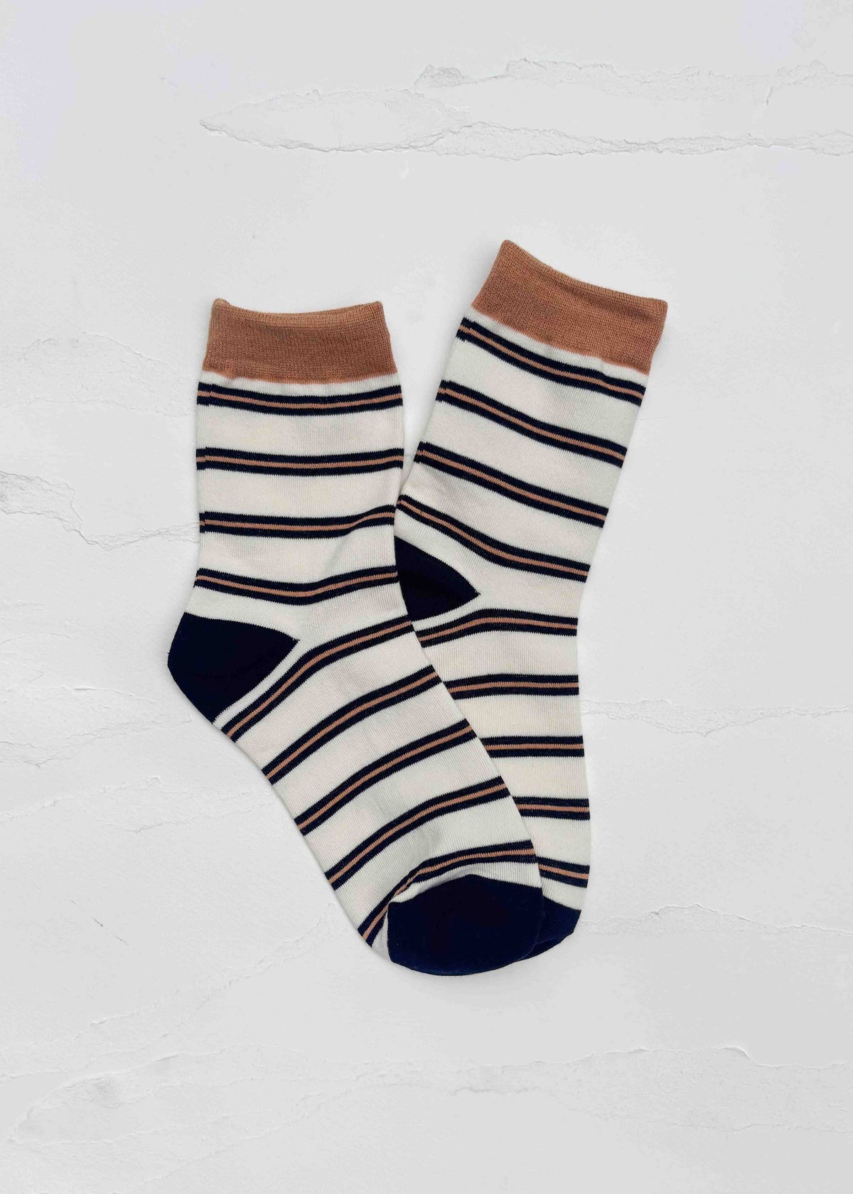 Classic Stripe Crew Socks