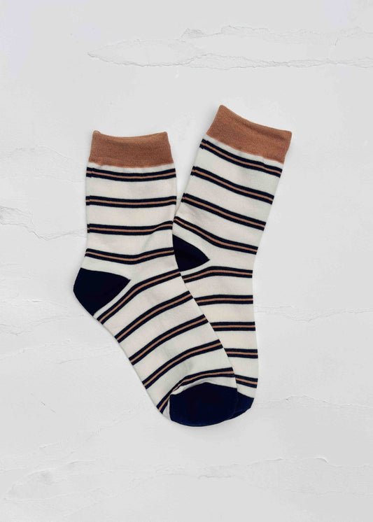 Classic Stripe Crew Socks