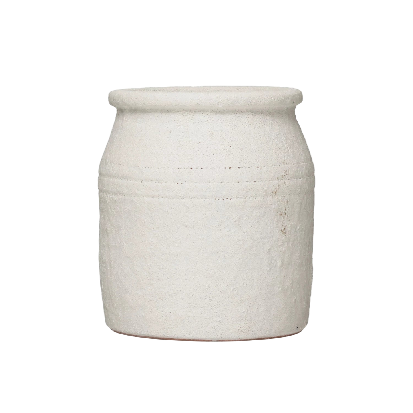 Distressed Coarse Terracotta Crock
