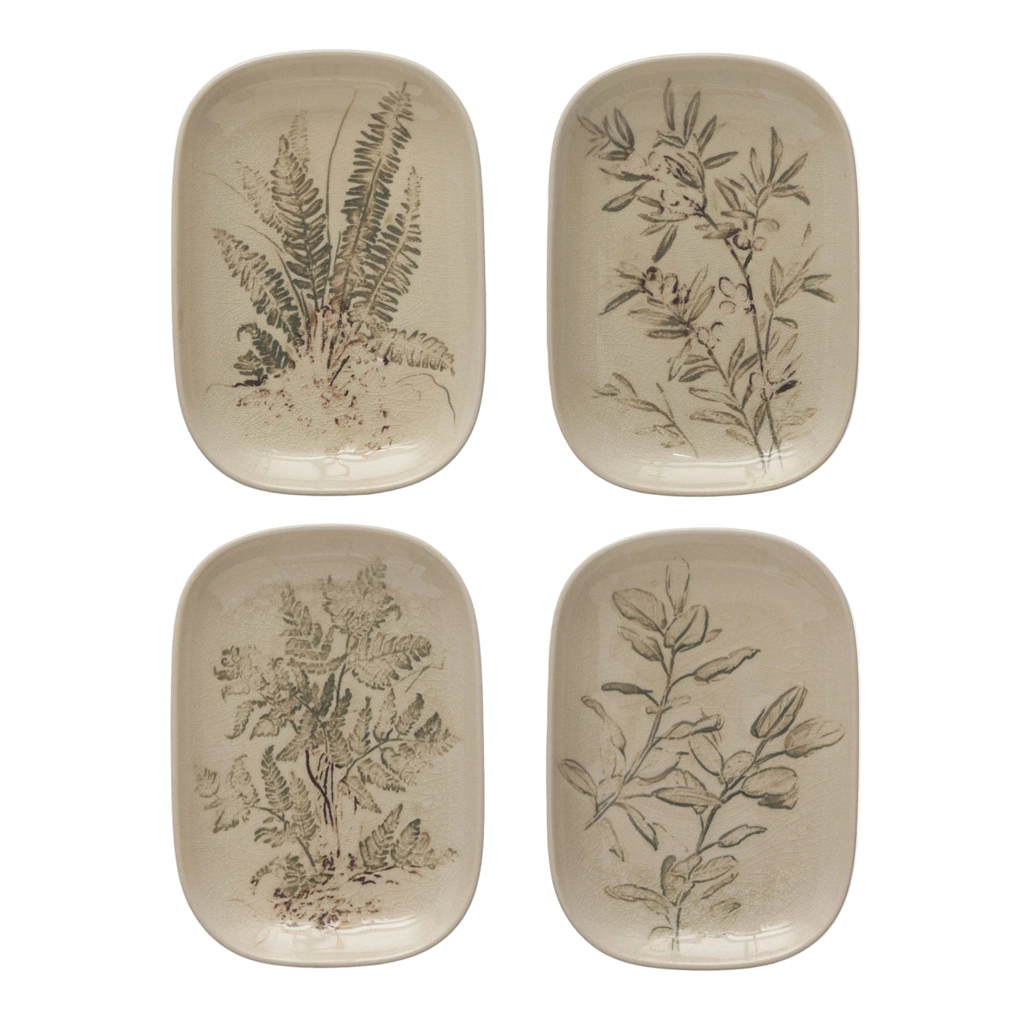 Debossed Stoneware Dish