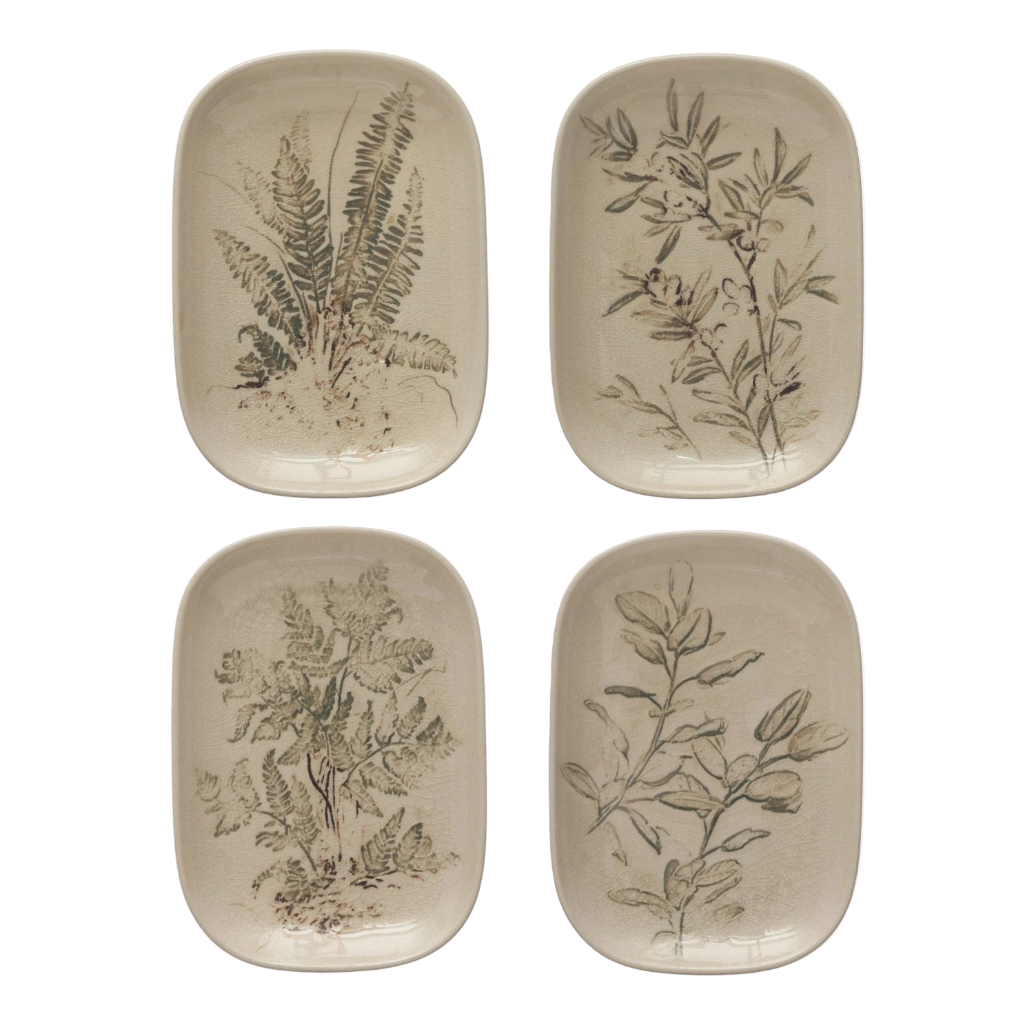 Debossed Stoneware Dish