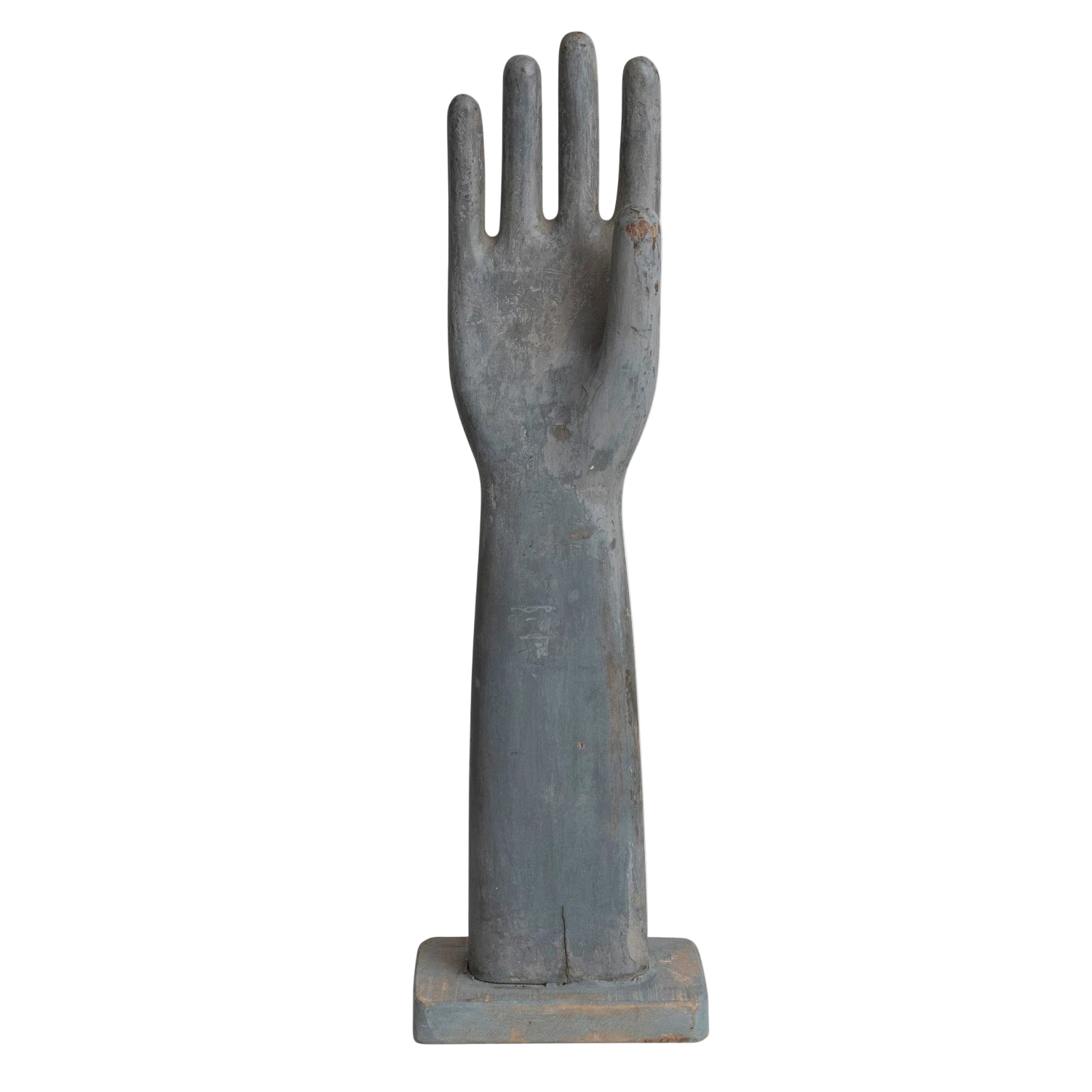 Wood Hand Mould on Stand