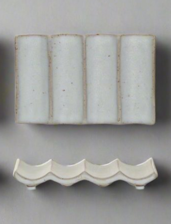 Stoneware Soap Dish -- 3 Styles