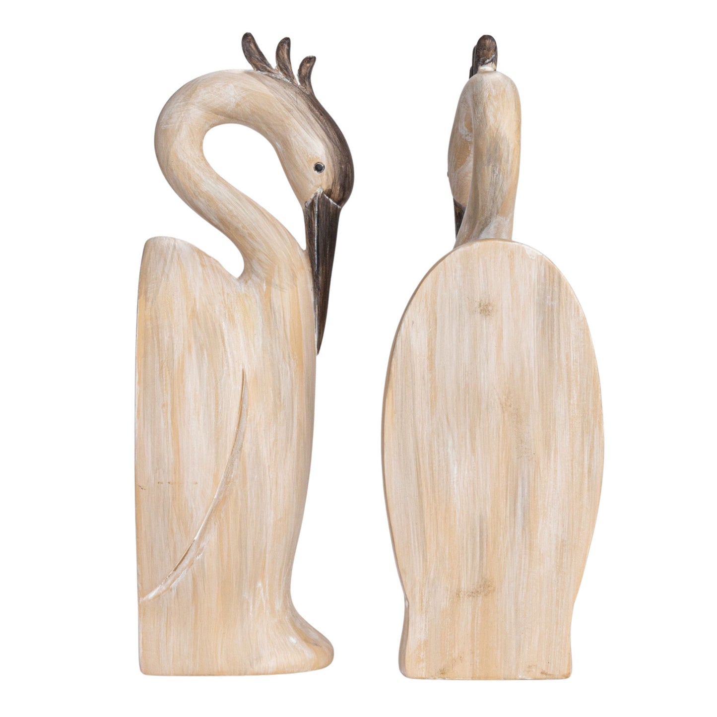 Heron Shaped Bookends