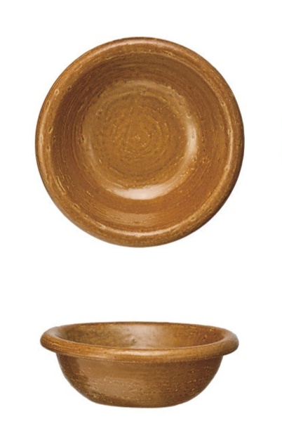 Stoneware Vintage Reproduction Low Bowl