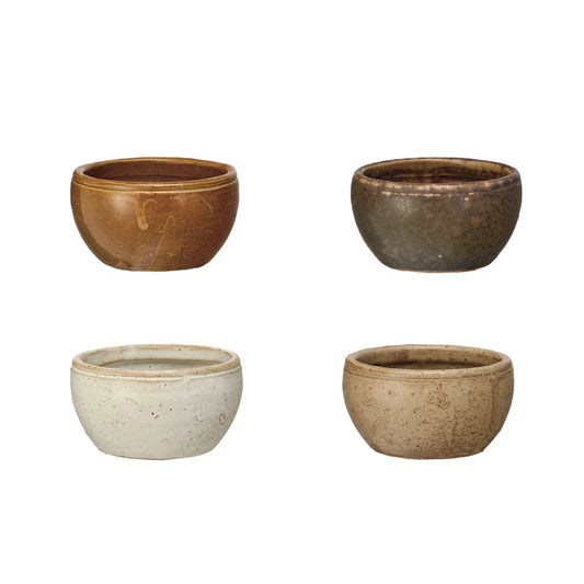 Stoneware Vintage Reproduction Pinch Pots