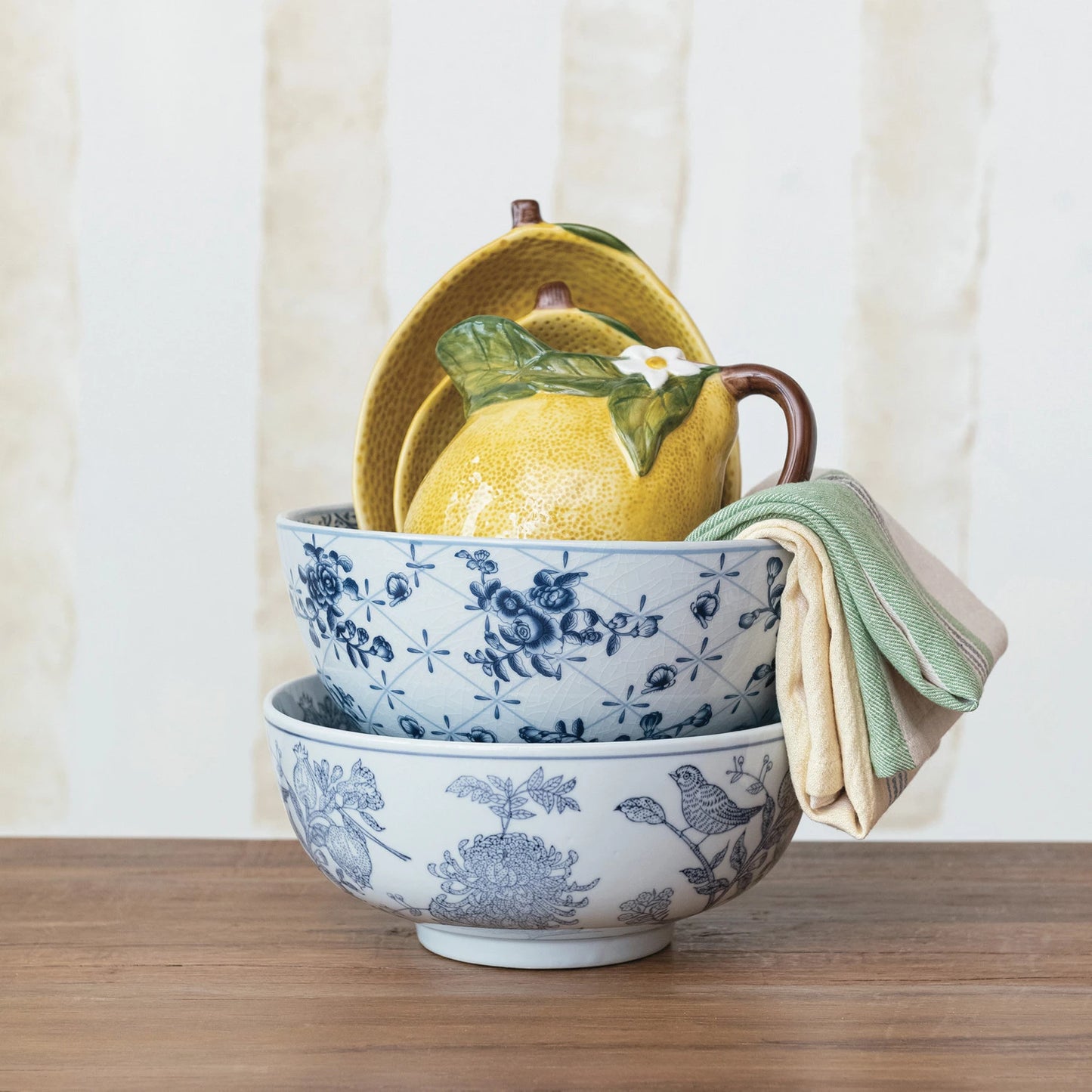 Botanical Porcelain Bowl