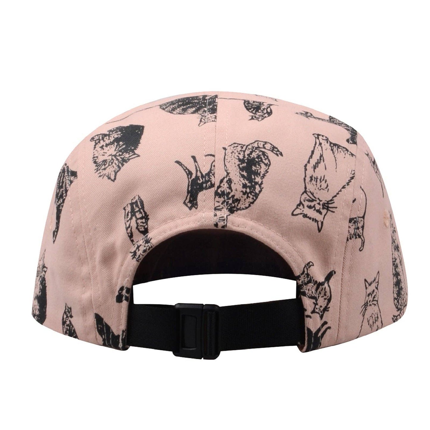 Hatphile Kitten Kitty Cat Cotton 5 Panel Hat