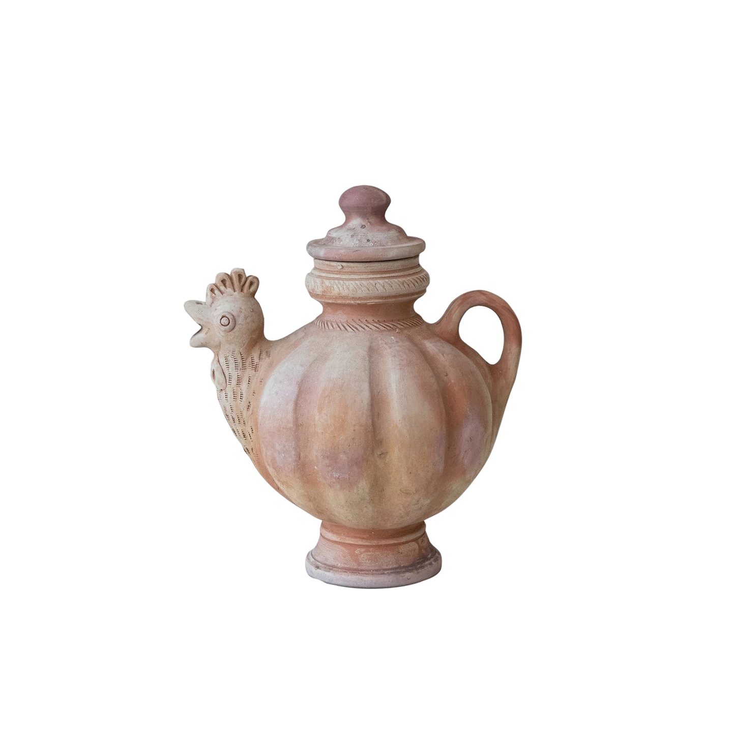 Terracotta Chicken Pitcher