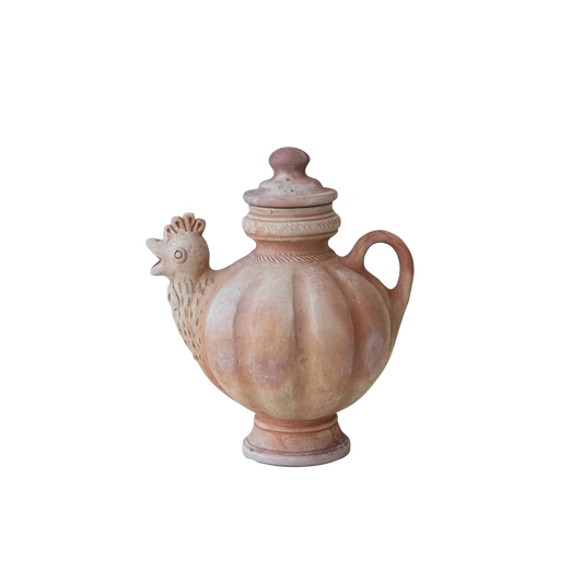 Terracotta Chicken Pitcher