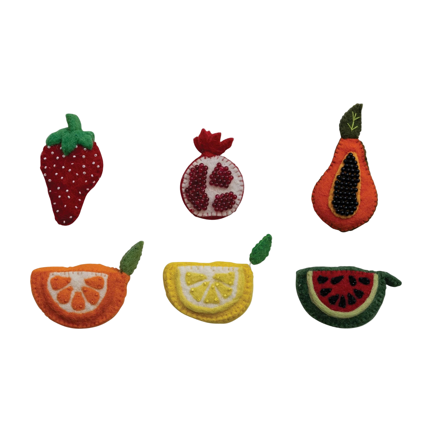 Fruit Felt Tape Measure -- 6 styles