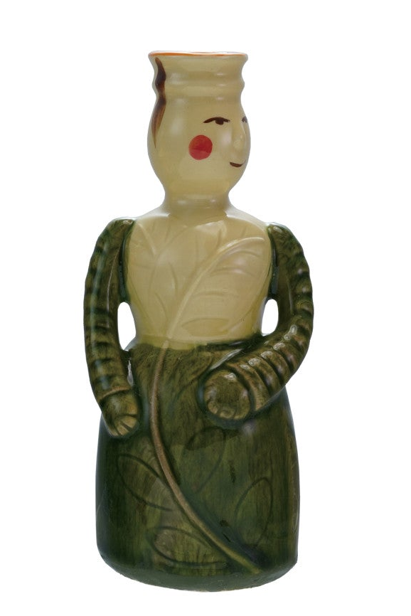 Stoneware Woman Shaped Taper Holder - 2 Styles