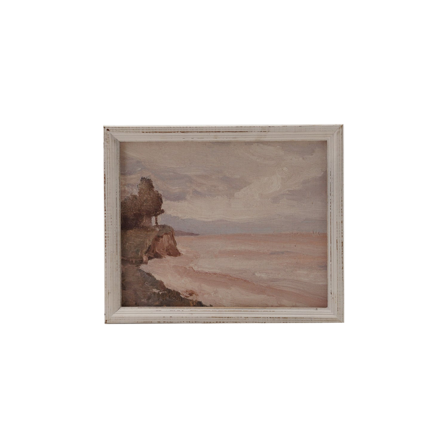 Framed Seaside Landscape