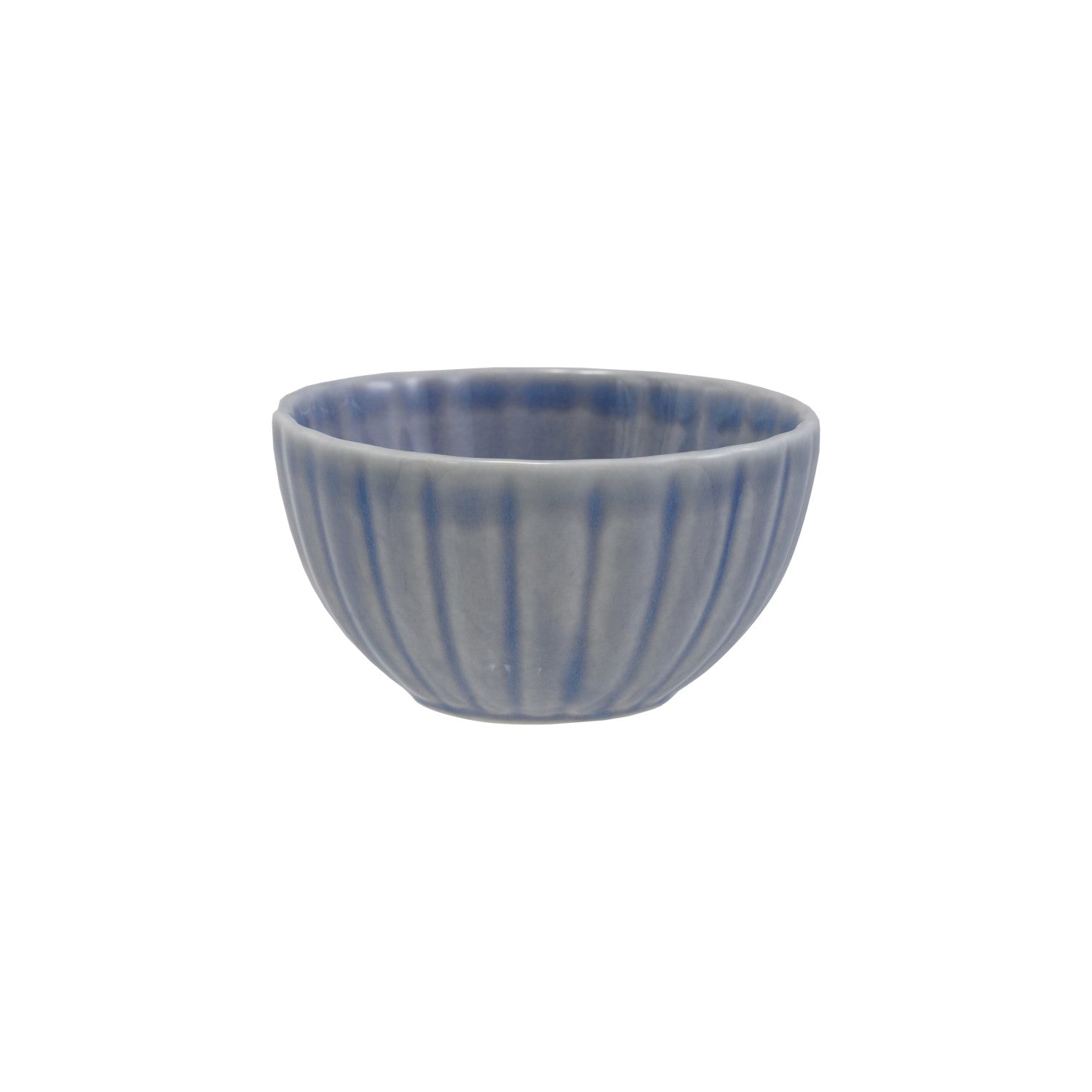 Stoneware Ribbed Bowl - Large