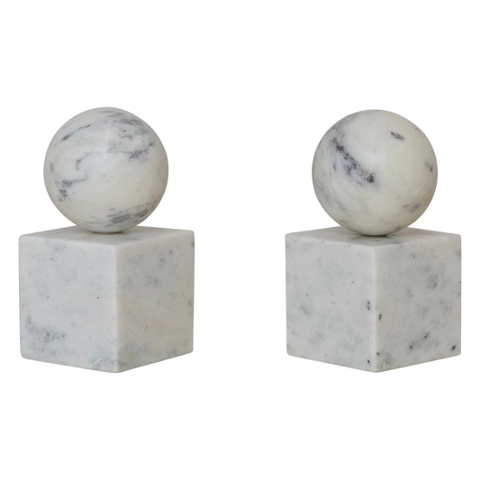 Marble Bookend