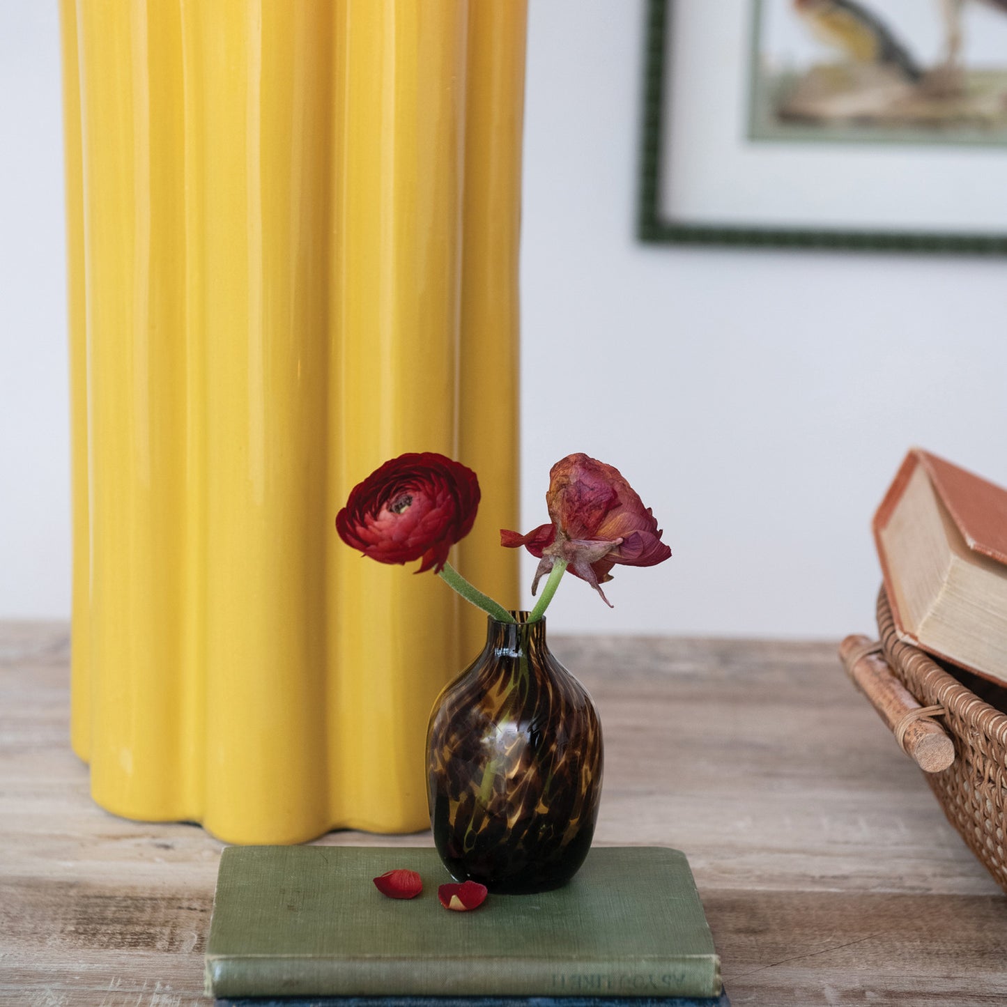 Tortoise Glass Vase - 2 Styles