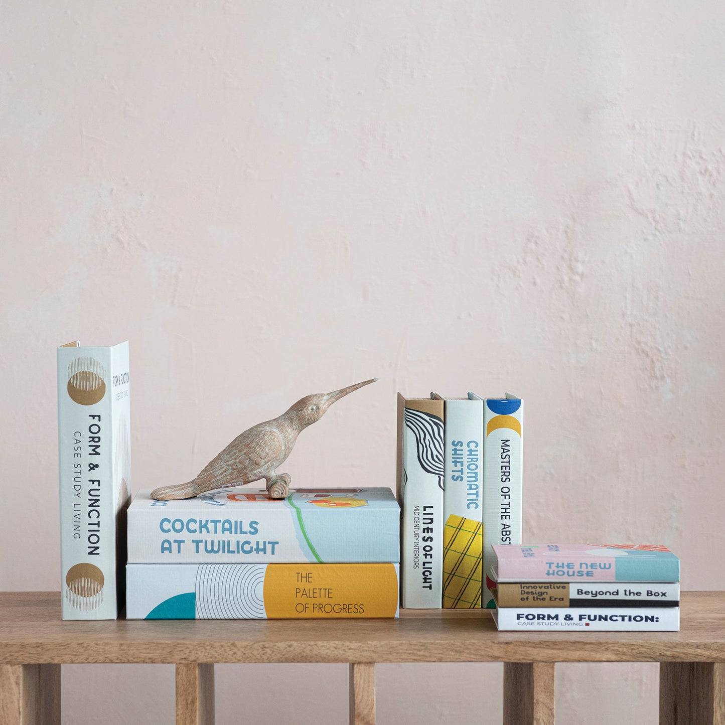 Extra Large Book Storage Boxes - Set of 3