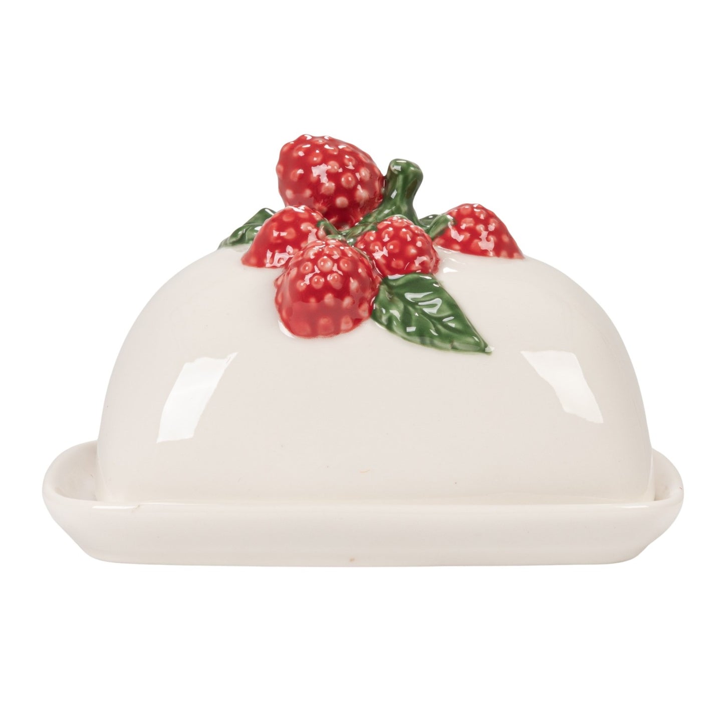 Raspberry Butter Dish
