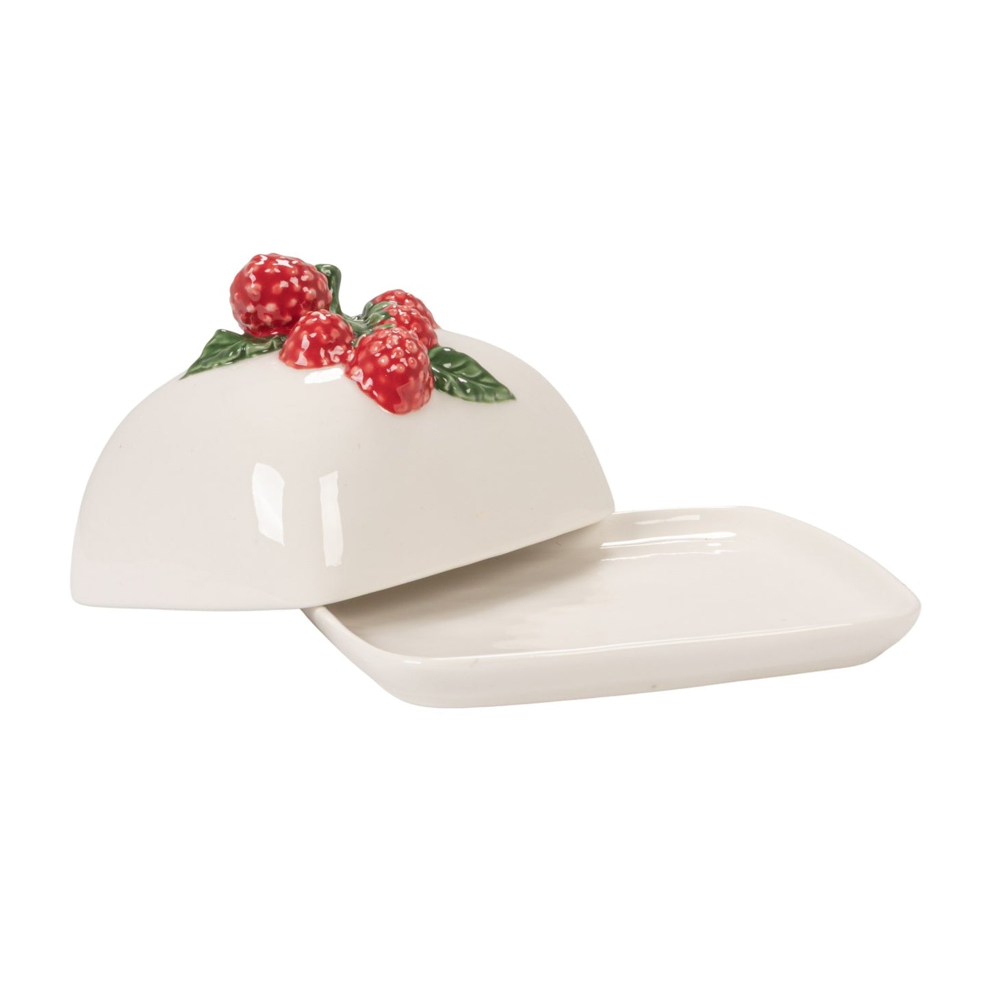 Raspberry Butter Dish