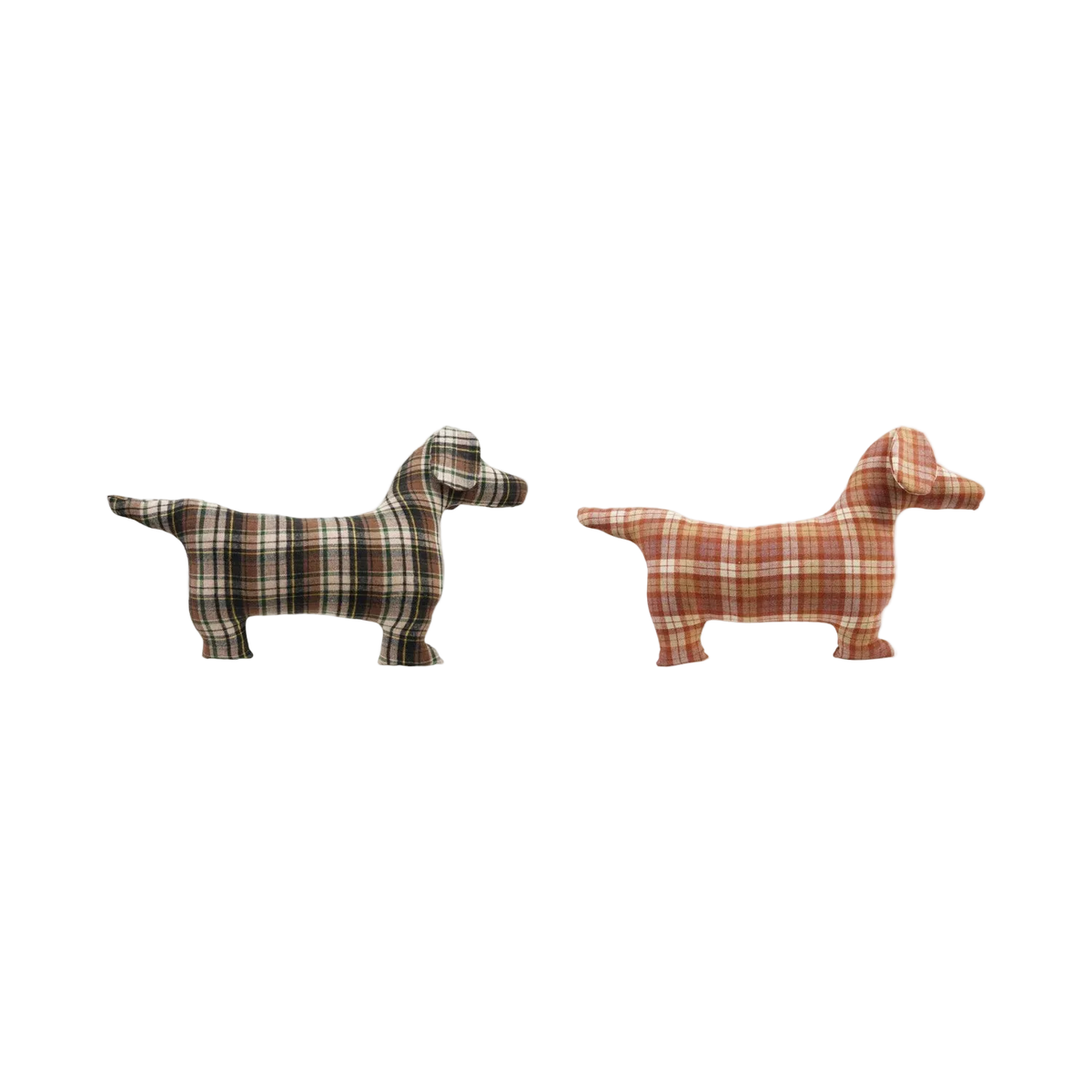 Plaid Dog Pillows - 2 Colors