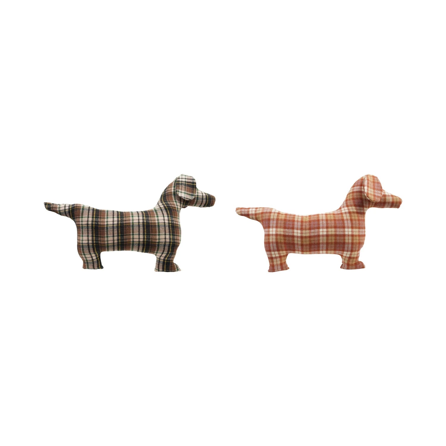 Plaid Dog Pillows - 2 Colors