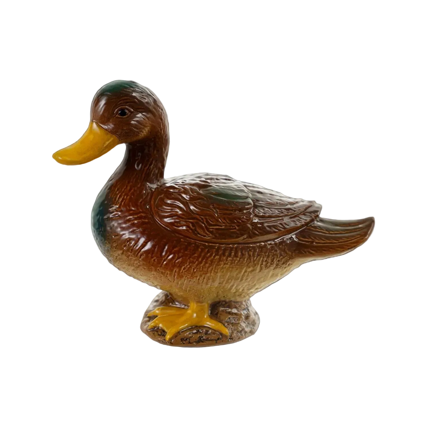 Hand-Painted Stoneware Mallard