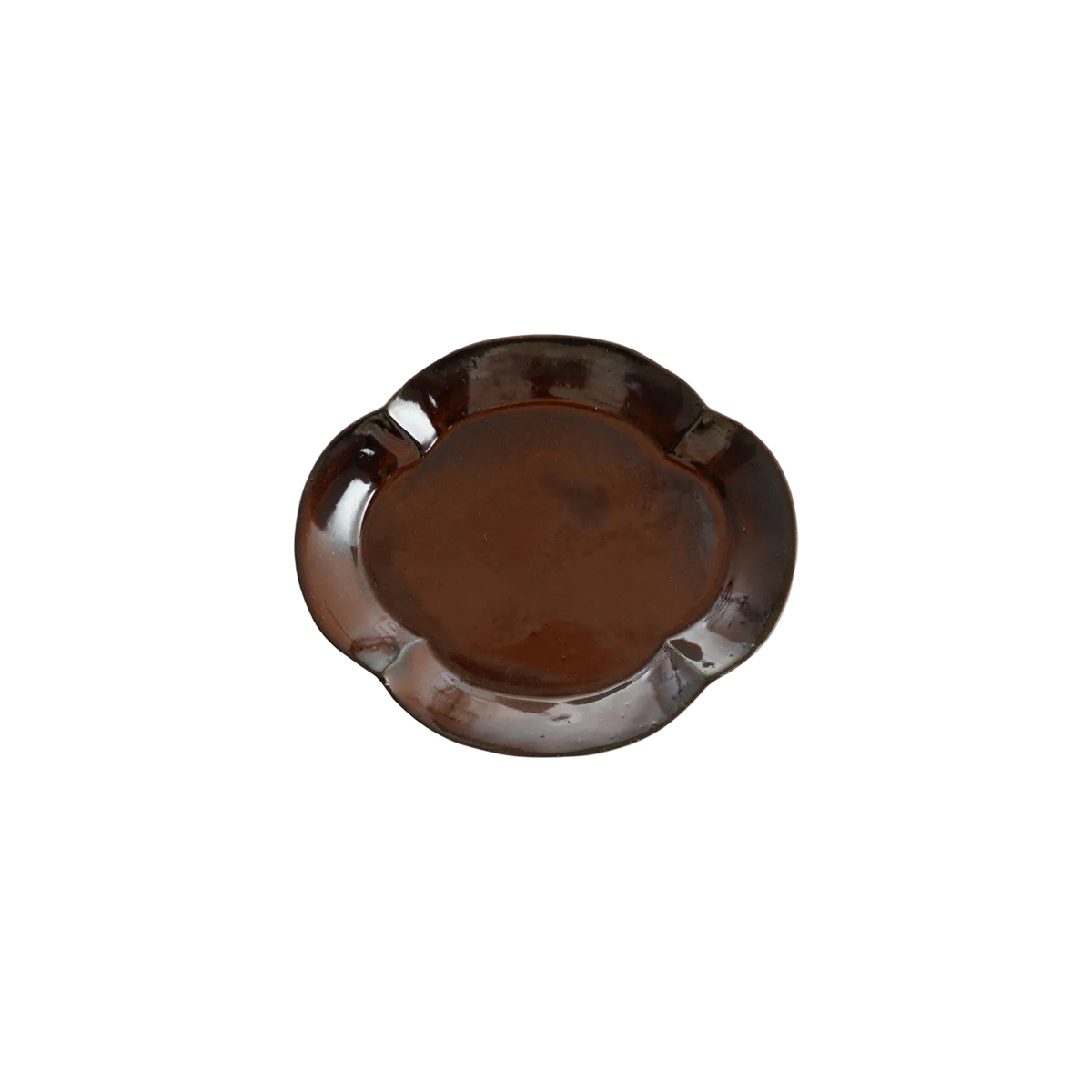 Stoneware Scalloped Plate - 2 Styles