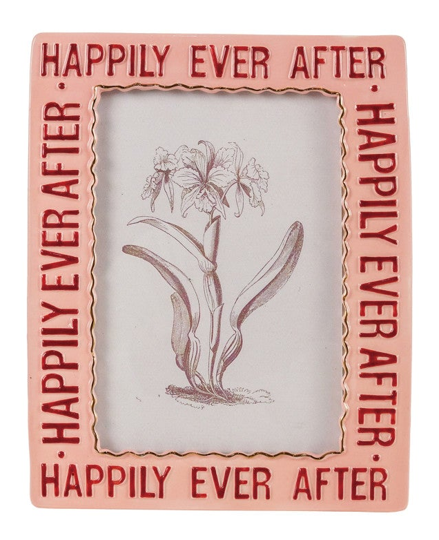 Hand-Painted Ceramic Photo Frame - 2 Styles