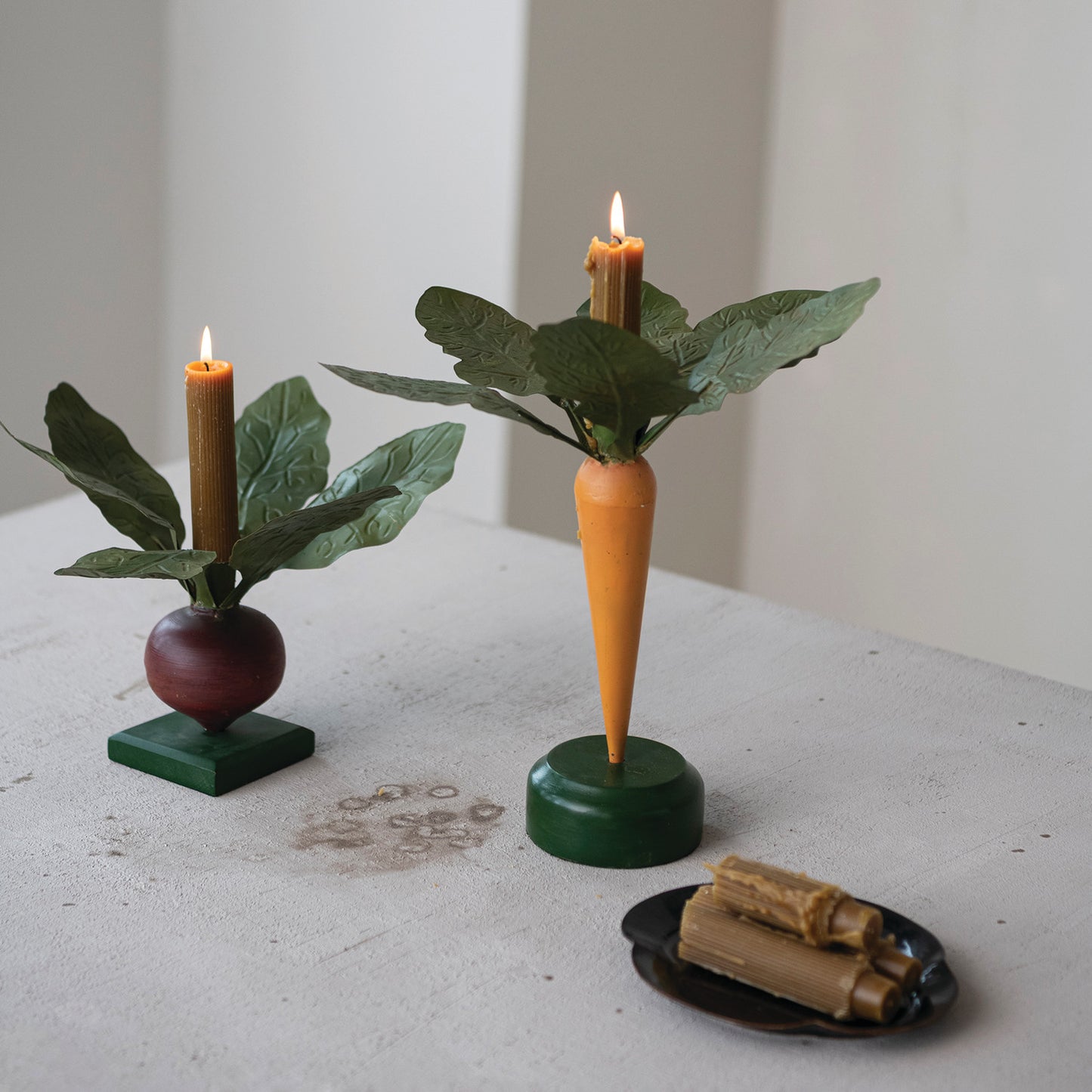 Beet Candle Holder