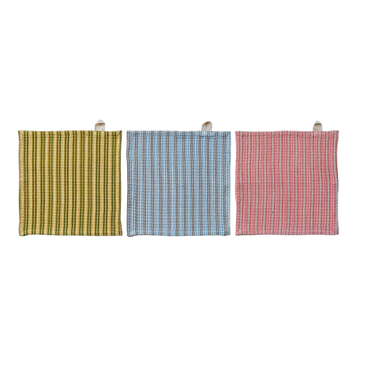 Waffle Dish Cloths - Set of 3